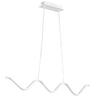 Wisząca lamp nad stół fala ZIGZAG ST-MD240602 WHITE LED 13W 3000K biała