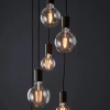 Wisząca lampa na kablu Studio 81535 loftowa czarny matowy