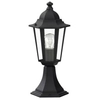 Zewnętrzna lampka ogrodowa VELENCE 8206 latarenka metalowa IP43 czarna