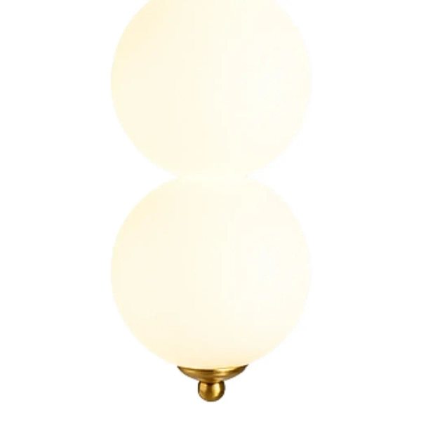 Nowoczesna wisząca lampa Pontti LWKM5 LED 15W 3000K kule złote