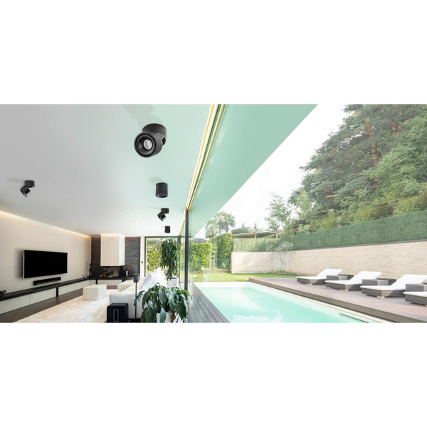 Reflektorowa lampa sufitowa Costa AZ4549 LED 12W 3000Kdo szyn 3-faz czarny