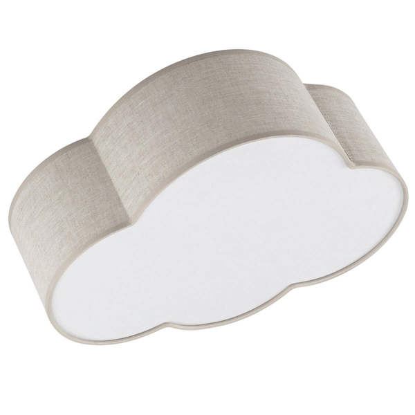 Nasufitowa lampa Cloud 10006 chmura do sypialni metalowa biała beżowa