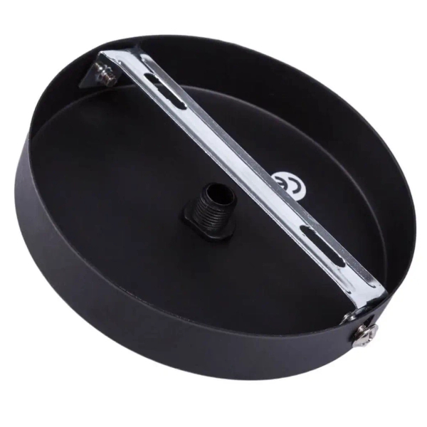 LAMPA wisząca OW-E27 Abigali metalowa OPRAWKA na żarówkę zwis czarny
