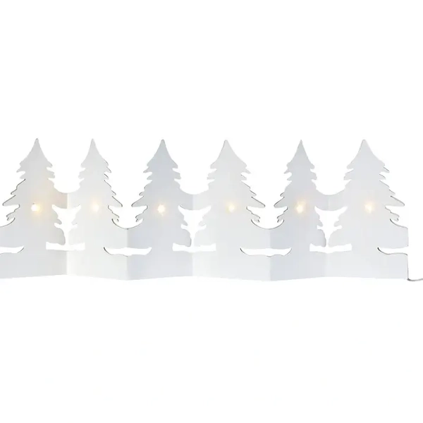 Światełka do dekoracji LED 0,6W 1,1m choinki białe ciepłe