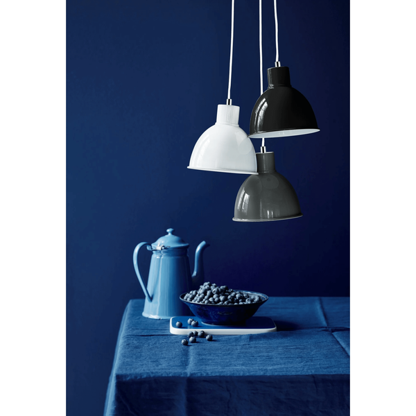 Wisząca lampa nad stół POP 45833001 kopułowa biały
