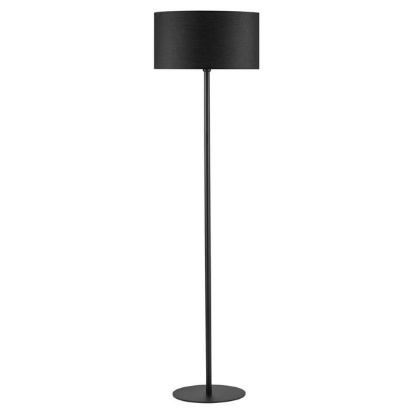 Lampa podłogowa do sypialni GUAVIARE LE44952 z abażurem czarna