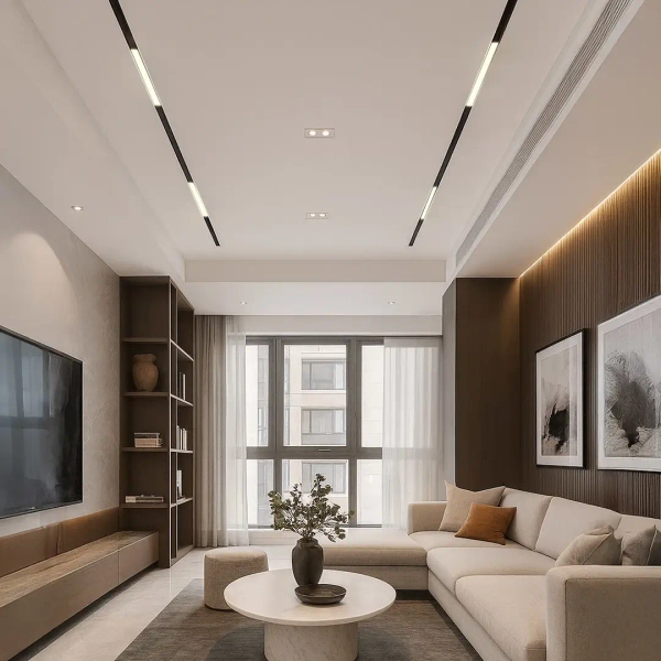 Podłużna szynowa lampa magnetyczna Magnetic Track ML2174 LED 15W CCT czarny