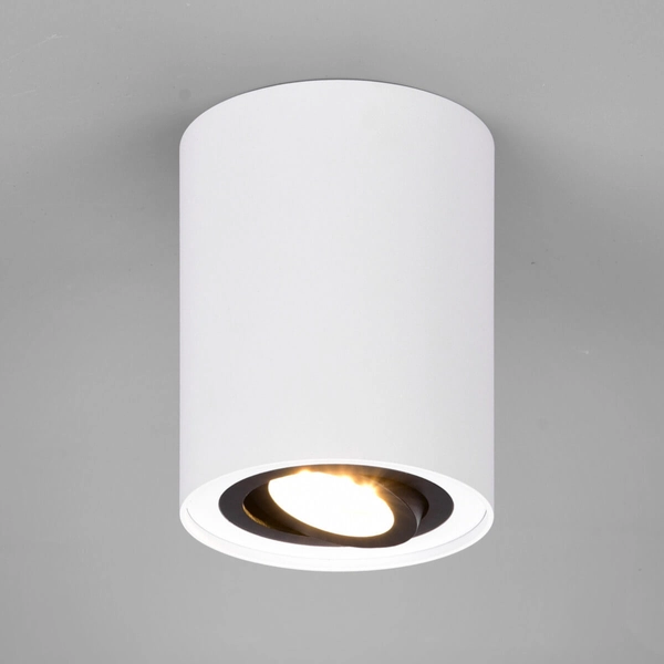 Plafon sufitowy COOKIE 612900134 Trio tubka do kuchni czarny biały