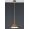 Wisząca lampa stożek VITRUM kaszmirowa 1xE27 nad stół 41544