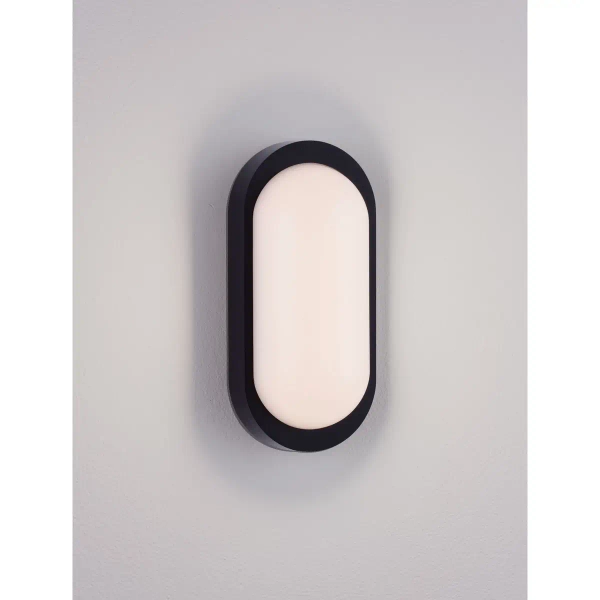Zewnętrzny kinkiet ścienny SOVANDO LE75252 LED 11W 3000K IP65 matowy czarny