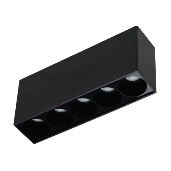Natynkowa lampa jadalniana Tetris AZ6280 Azzardo LED 10W 3000-6000K czarna