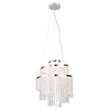 Kryształowy żyrandol Pomp R37341106 LED 30W 2700-6500K przezroczysty chrom