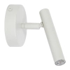 Modernistyczna lampa ścienna Sopel 41203 do salonu szara beżowa