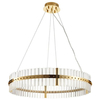 Żyrandol glamour Lugano DN925-85 Step LED 60W kryształy glamour złoty