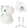 Dziecięca lampka nocna Dino ML2265 LED 1W 3000K RGB dinozaur biały