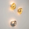 Szklany ścienny kinkiet 22047 do jadalni nieregularny złoty