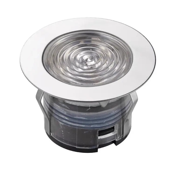 Zewnętrzne oczka wpusty 10 szt.IKON 76617 LED 0,75W 6500K IP67 srebrne