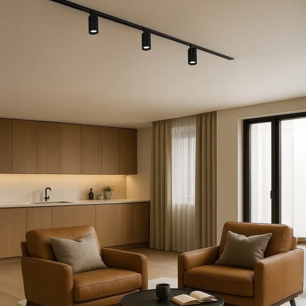 Magnetyczna lampa szynoprzewodowa Magnetic Track ML2154 LED 5W 4000K czarny