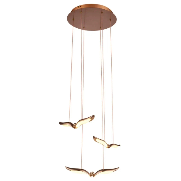 Dekoracyjna lampa wisząca GUFO 3 ST-DL8506 LED 20W 3000K różowa złota