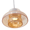 Wisząca lampa kopułowa SIGNATURE P0603 Maxlight LED 8W 3000K mosiądz przezroczysty