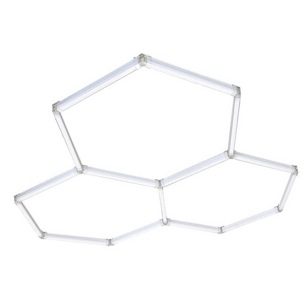 Sypialniany plafon Geomteric LP-0109/3C 4K LED 100W 4000K biały