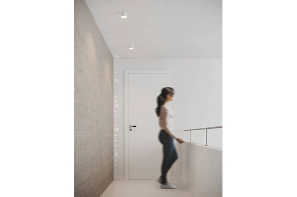 Metalowa lampa sufitowa Monza AZ2253 do salonu LED 5W 3000K biała