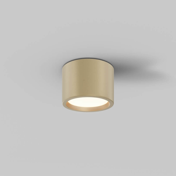 Nasufitowa lampa Hydra C090CL-10W3K-MG LED 10W 3000K IP44 krążek złota