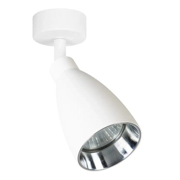 Sufitowa punktowa lampa Campana LP-3103/1WS WH do przedpokoju biały