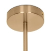 Lampa sufitowa AURA MSE1501100402 Moosee do jadalni bańki złota
