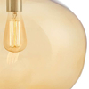 LAMPA wisząca AVIA 10419315 Kaspa szklana OPRAWA zwis kaskada bursztynowa