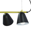 Industrialna lampa wisząca Alder 5377 Rabalux jadalniana metalowa czarna