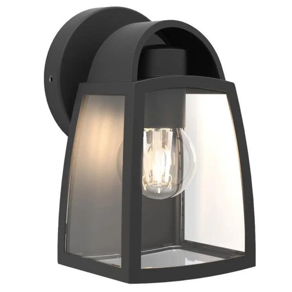 Ścienna latarenka KELSEY 5273702012 Lutec IP44 ogrodowa loftowa czarna