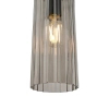 Wisząca lampa jadalniana szklana Miella 2412533047 przydymiony