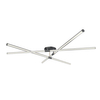 Sufitowa lampa ledowa Lautaro 1006 Zumaline LED 18W 3000K czarna biała