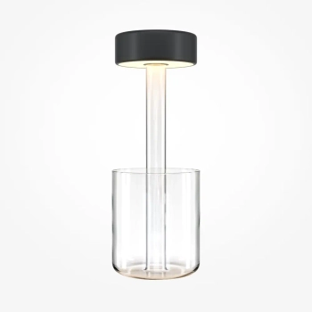 Szklana lampa nocna AI Colaboration MOD229TL-L3B3K1 LED 3W 2200-4000K czarna