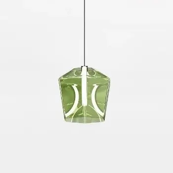 Nowoczesny żyrandol COLORE MD3350-1BL/GR LED 6W 3000K zielony