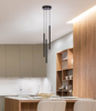 Kaskada lampa wisząca Gelato K-4862 Kaja nad łóżko do sypialni czarna