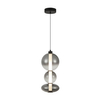 Regulowana lampa zwis Sonte PND-24352V-24W-BK-SG Italux LED 24W 3000K szara czarna