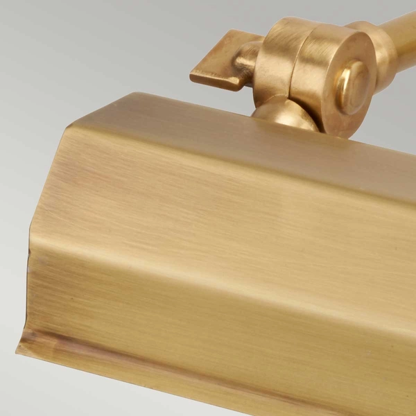 Kinkiet regulowany nad lustro Chawton CHAWTON-PLS-AB Elstead postarzany mosiądz