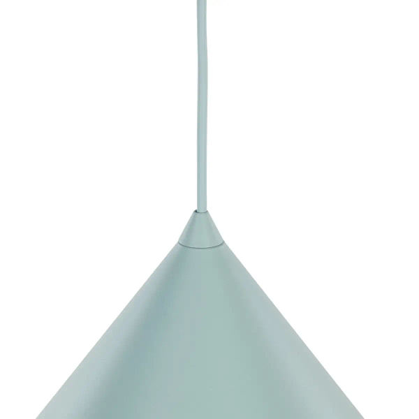 Lampa do salonu trójkątna CONO 10087 wisząca miętowy