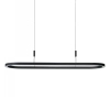 Wisząca nowoczesna lampa ściemnialna nad stół LAYLA LED 50W 3000K AZ6755 czarna aluminiowa