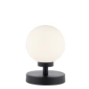 Dotykowa lampa stołowa Esben ESB4122-02 do salonu kula czarna