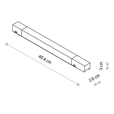 Zasilacz 1-obwodowy do szynoprzewodów 49V 100W 11328 czarny