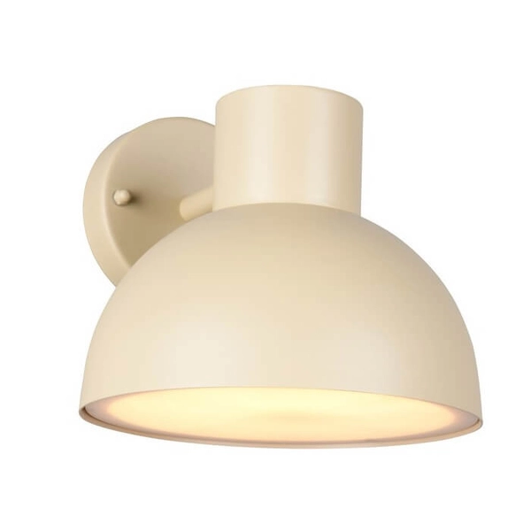 Kinkiet ścienny do salonu ELBE 262360166 kopuła IP44 beżowy