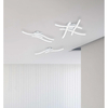 Metalowa lampa sufitowa NORVE DL131-62474 LED 5W 4000K biały