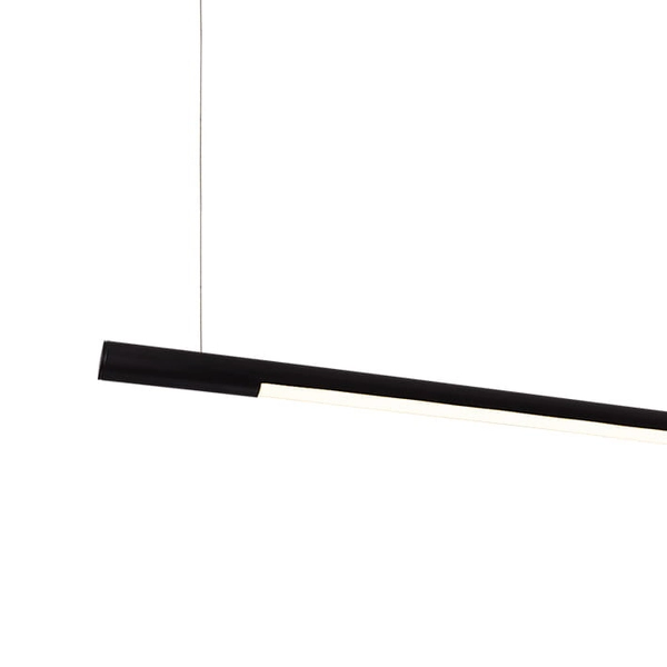 Loftowa LAMPA wisząca HORIZON P0358D Maxlight metalowa OPRAWA listwa LED 26W 3000K zwis czarny