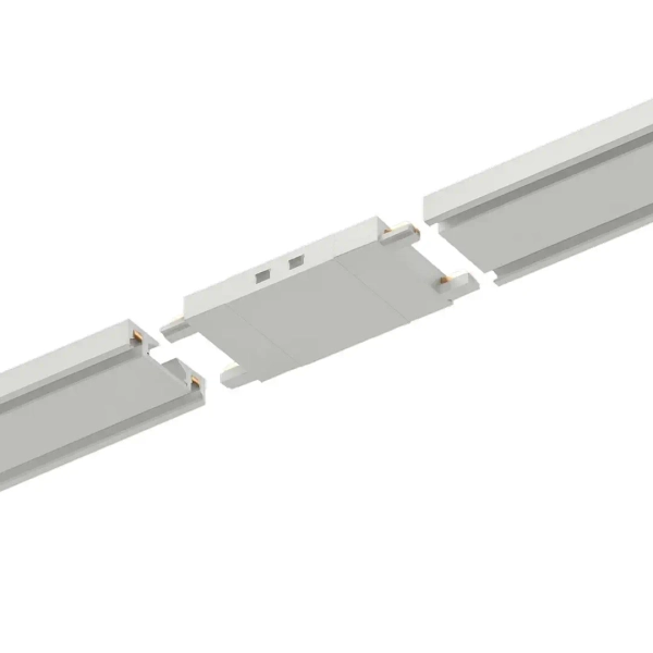 Łącznik do szyn magnetycznych prosty Slim Magnetic ML2216 biały