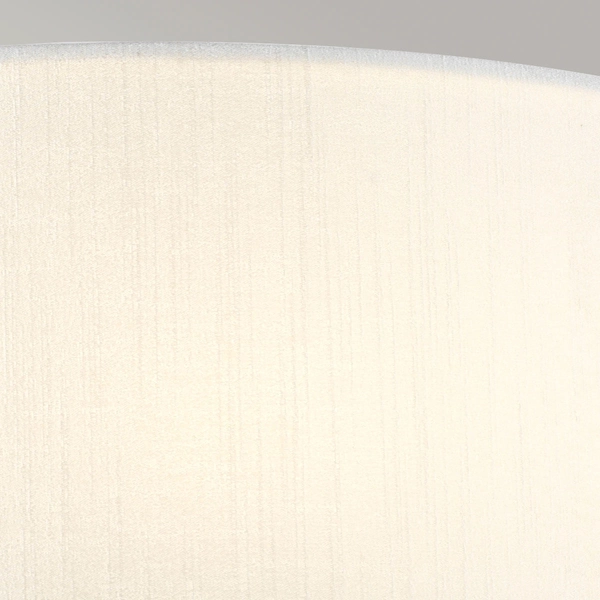 Materiałowy kinkiet na ścianę Cooper DL-COOPER-L-IV-PC chrom biały