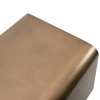 Złoty stolik kawowy NOURA MM001501100369 drewniany minimalistyczny 45cm