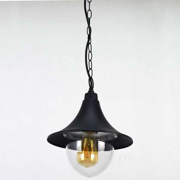 Zewnętrzna LAMPA wisząca KONSTANZ 8246 Rabalux metalowa OPRAWA zwis ogrodowy outdoor IP44 czarny